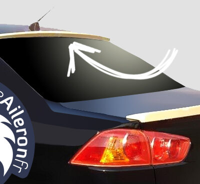 Becquet pour Mitsubishi Lancer 8