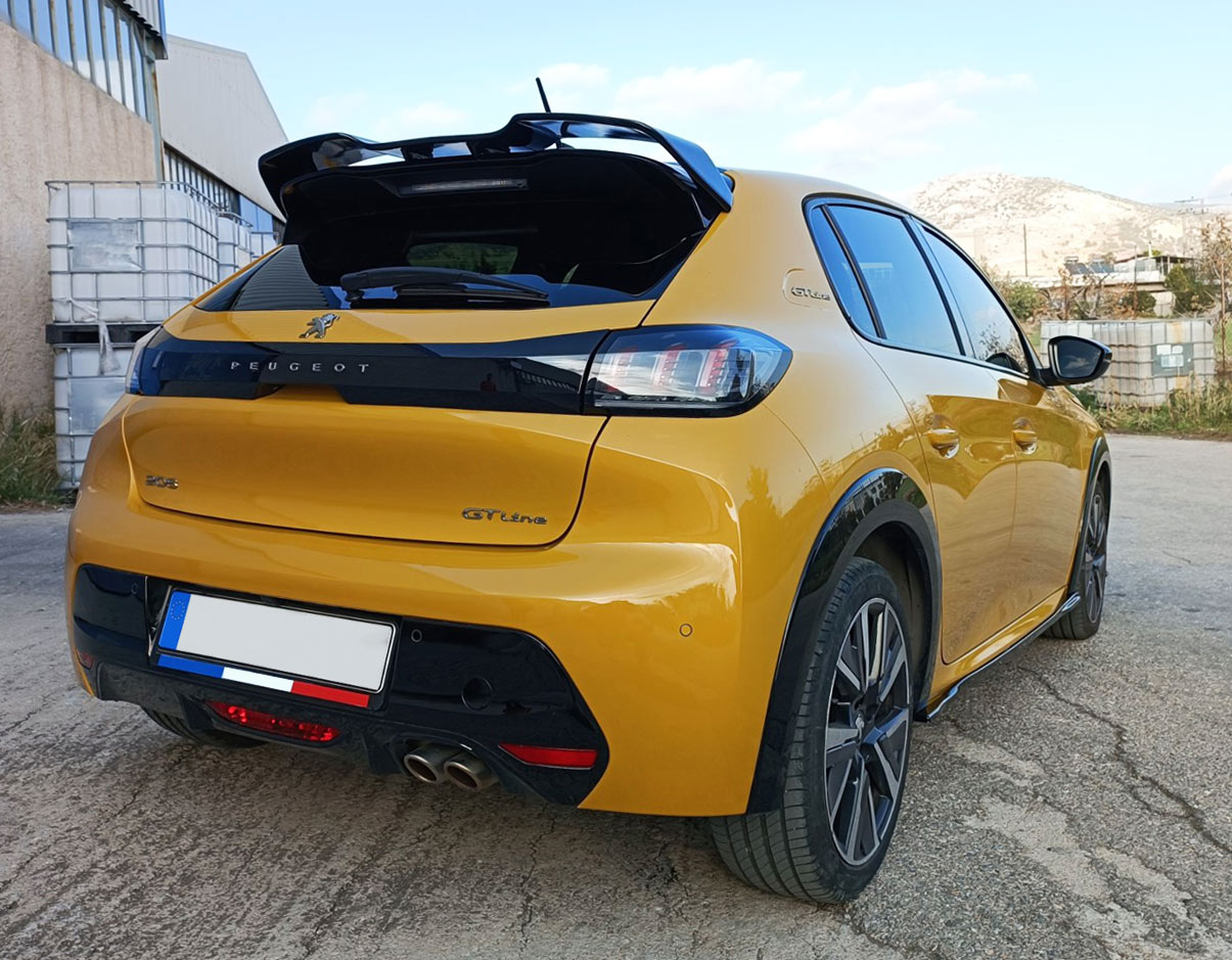 Aileron / Becquet RC8 pour Peugeot 208 mk2 GT/GT Line (depuis 2019)