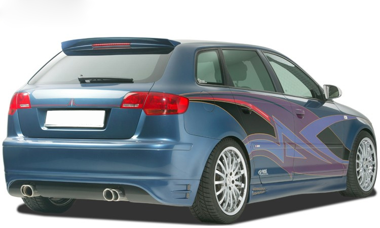 Aileron / Becquet pour Audi A3 8P Sportback (5 portes)