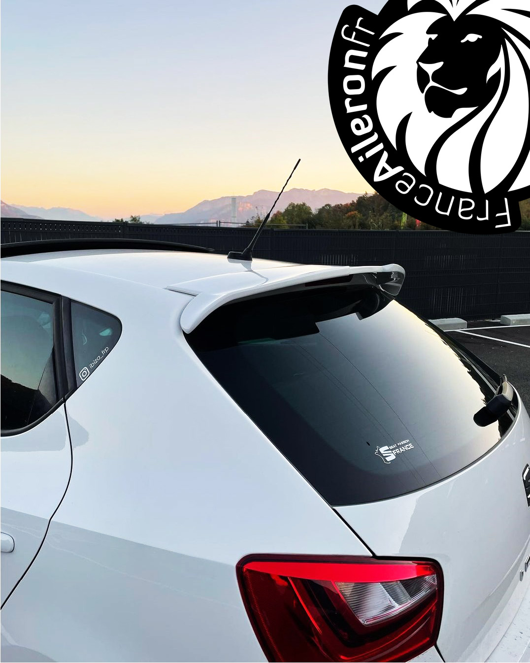 Spoiler 5 portes pour Seat Ibiza 6J (2008 - 2017)