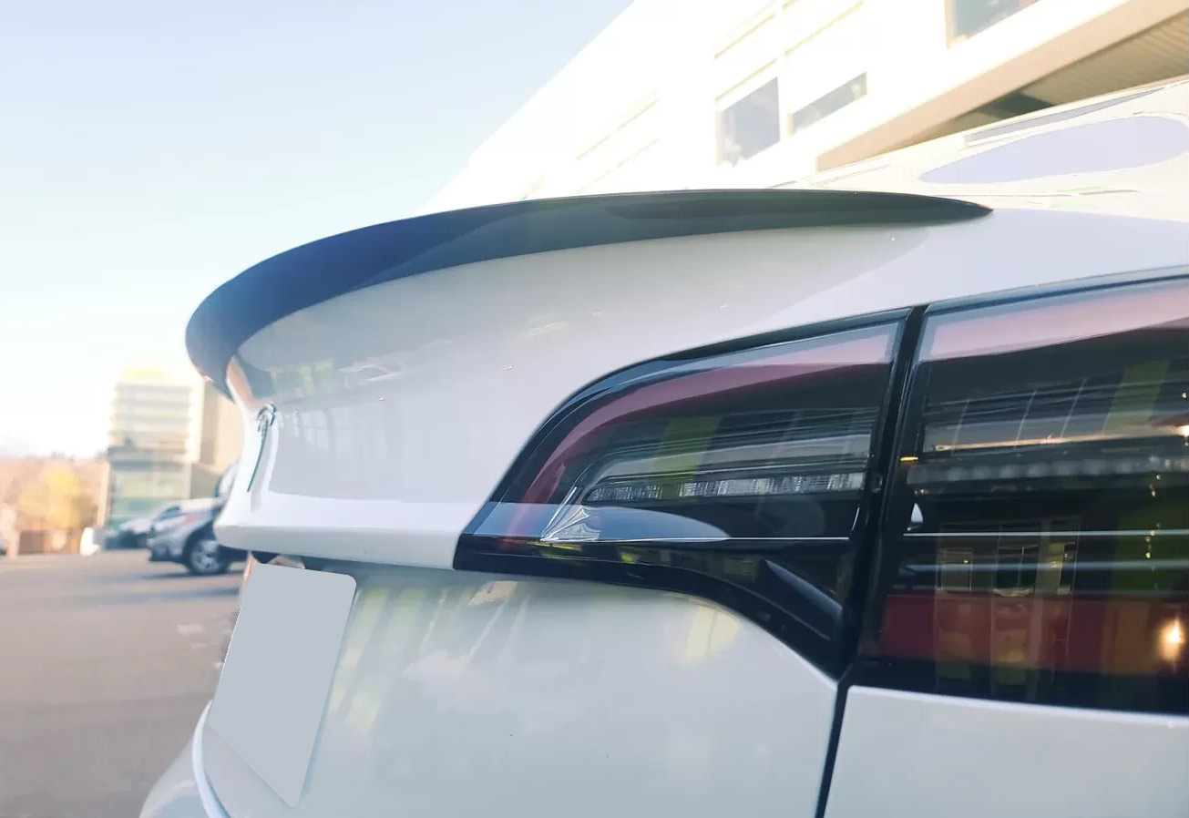 Aileron / Becquet Style Performance pour Tesla Model 3 (depuis 2017)