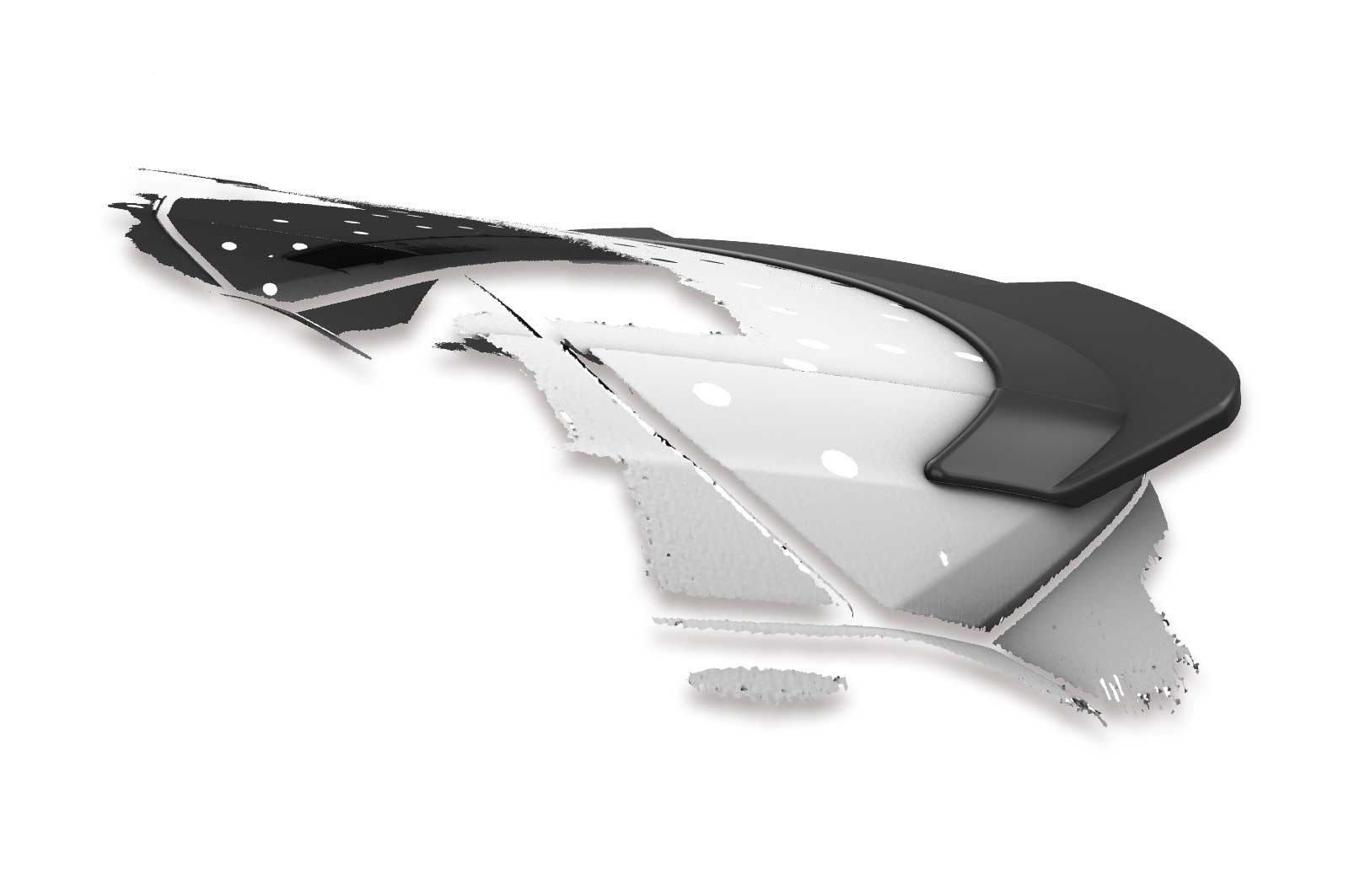 Becquet / Extension CAP pour Audi Q2 (Type GA) (depuis 2016)