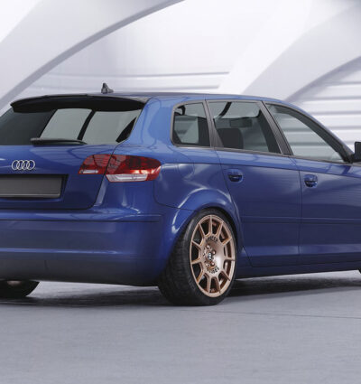 Becquet / Extension CAP pour Audi A3 8PA Sportback (09/2004-10/2012)