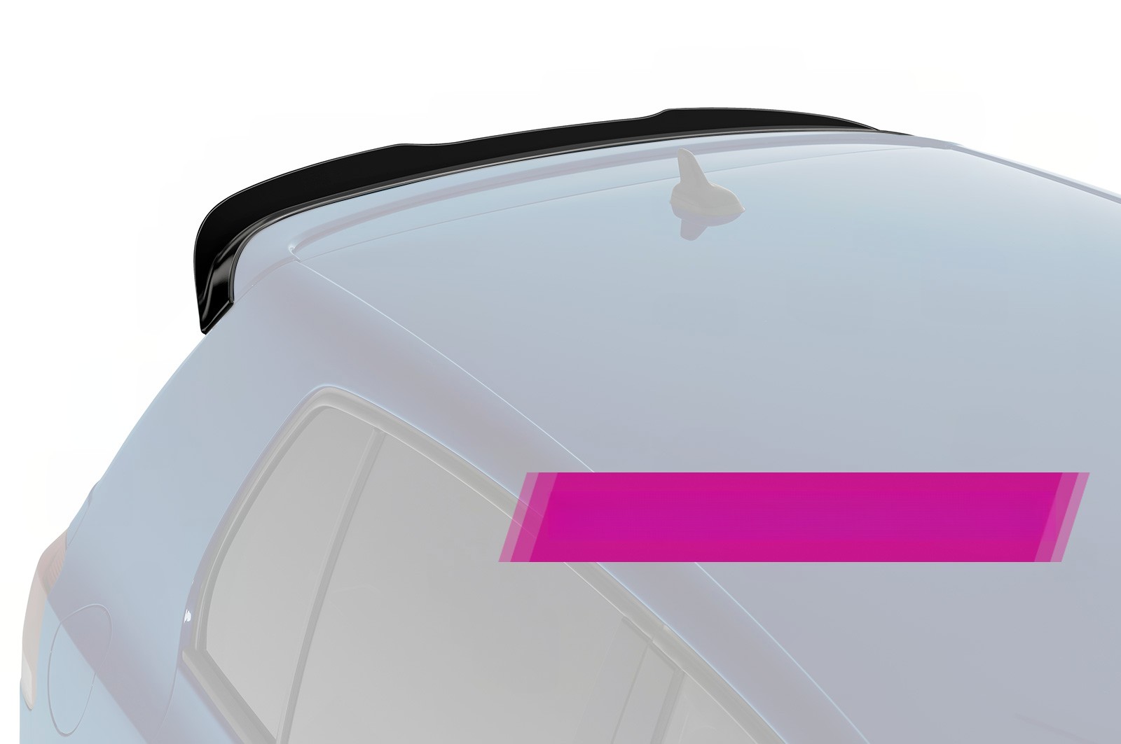 Becquet / Extension CAP pour VW Golf 6 GTI / GTI Edition 35 / GTD / R / R-Line (2008-2012)