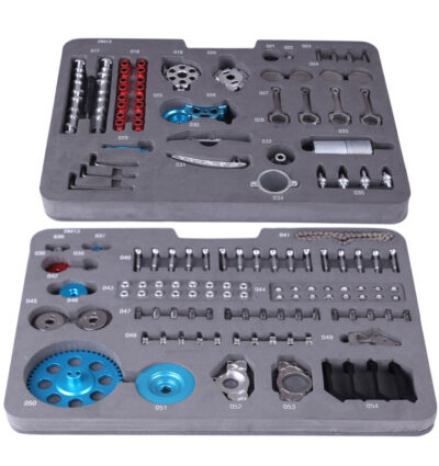 Moteur 4 cylindres à construire (tout en métal - 357 pièces)