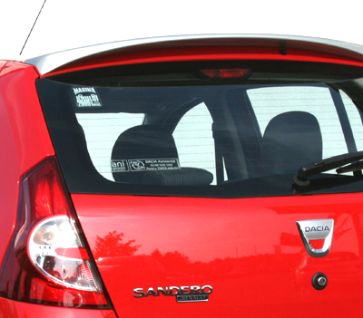 Aileron pour Dacia Sandero 1