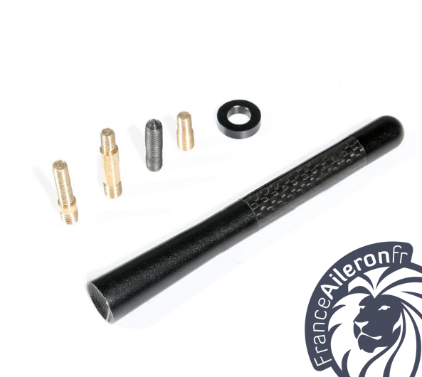 Mini antenne carbone 12cm