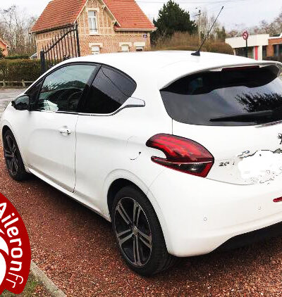 Aileron GTi pour Peugeot 208 (photo envoyée par un acheteur)