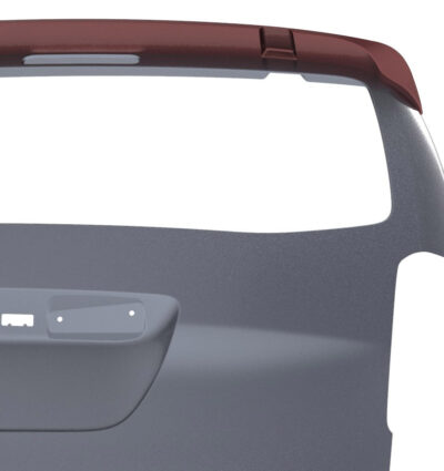 FranceAileron - Aileron / Becquet TopVan pour Toyota ProAce (à partir de 2016) (version avec hayon et charnières pour vitre relevable)