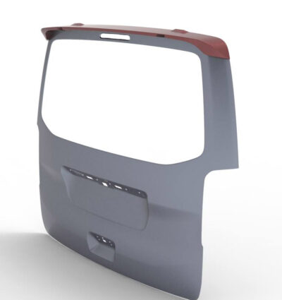 Alternative view of FranceAileron - Aileron / Becquet TopVan pour Toyota ProAce (à partir de 2016) (version avec hayon et charnières pour vitre relevable)