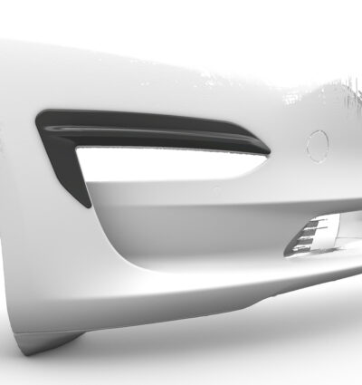 Enjoliveur de prise d'air pour Tesla Model 3 toutes carrosseries (depuis 2017) - Fabriqué en ABS (6 finitions au choix)