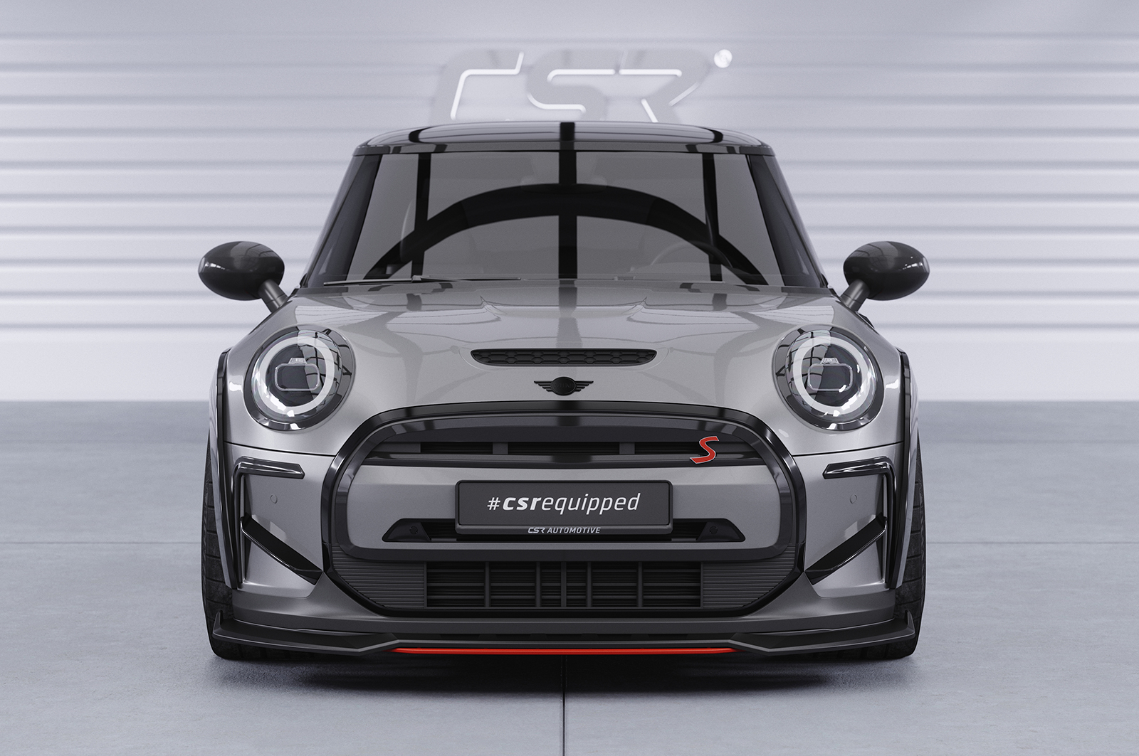 Enjoliveur de prise d'air pour Mini F55 / F56 / F57 Cooper / Cooper S / Cooper SE (depuis 2021) - Fabriqué en ABS (6 finitions au choix)