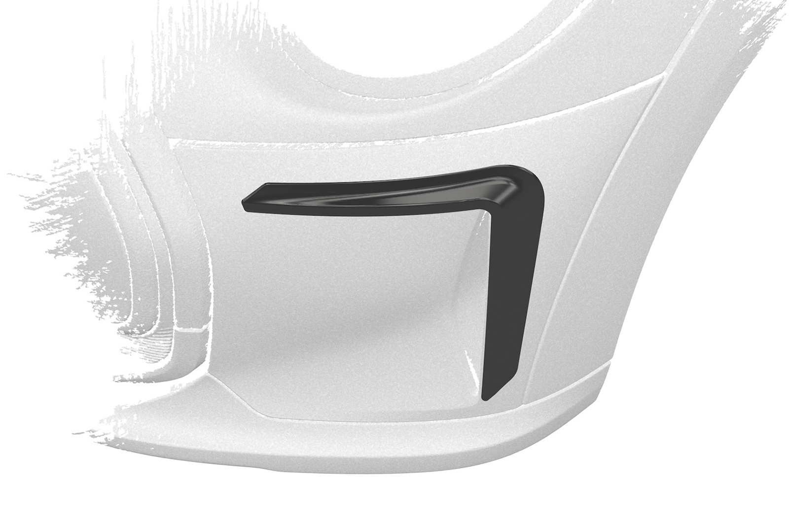 Enjoliveur de prise d'air pour Mini F55 / F56 / F57 Cooper / Cooper S / Cooper SE (depuis 2021) - Fabriqué en ABS (6 finitions au choix)