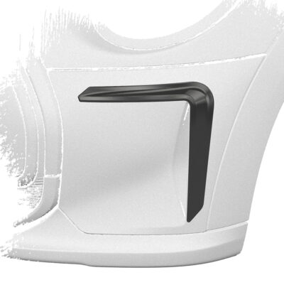 Enjoliveur de prise d'air pour Mini F55 / F56 / F57 Cooper / Cooper S / Cooper SE (depuis 2021) - Fabriqué en ABS (6 finitions au choix)