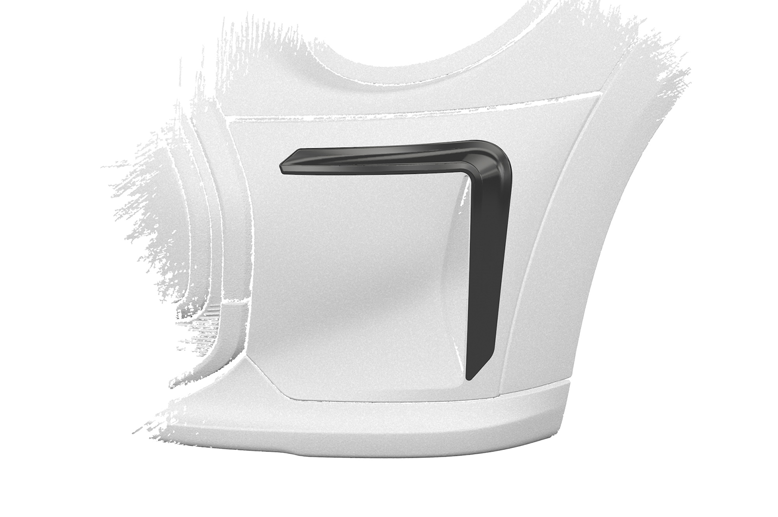 Enjoliveur de prise d'air pour Mini F55 / F56 / F57 Cooper / Cooper S / Cooper SE (depuis 2021) - Fabriqué en ABS (6 finitions au choix)