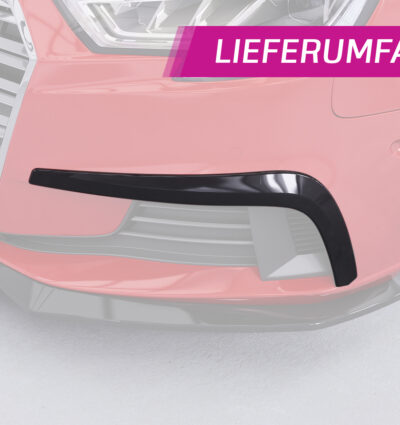 Enjoliveur de prise d'air pour Audi A3 8V berline et cabriolet (facelift) (2016-2020) - Fabriqué en ABS (6 finitions au choix)