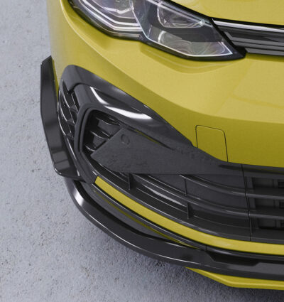 Enjoliveur de prise d'air pour VW Golf 8 GTI / GTD / GTE et R-Line (2019-2024) - Fabriqué en ABS (6 finitions au choix)