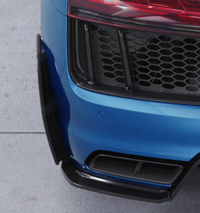 Lame latérale / Garde-boue pour Audi R8 (Typ 4S) coupé et Spyder (facelift) (03/2019-2024) - Fabriqué en ABS (6 finitions au choix)