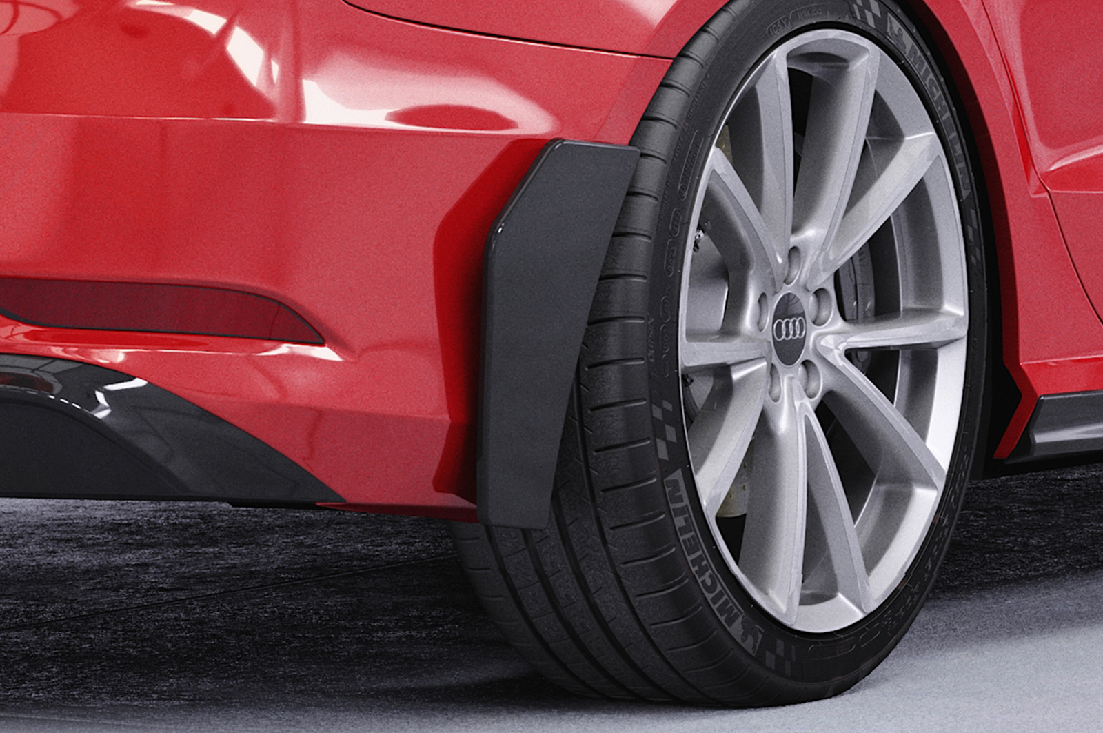 Lame latérale / Garde-boue pour Audi A3 (8V) berline et cabriolet (2013-2020) - Fabriqué en ABS (6 finitions au choix)