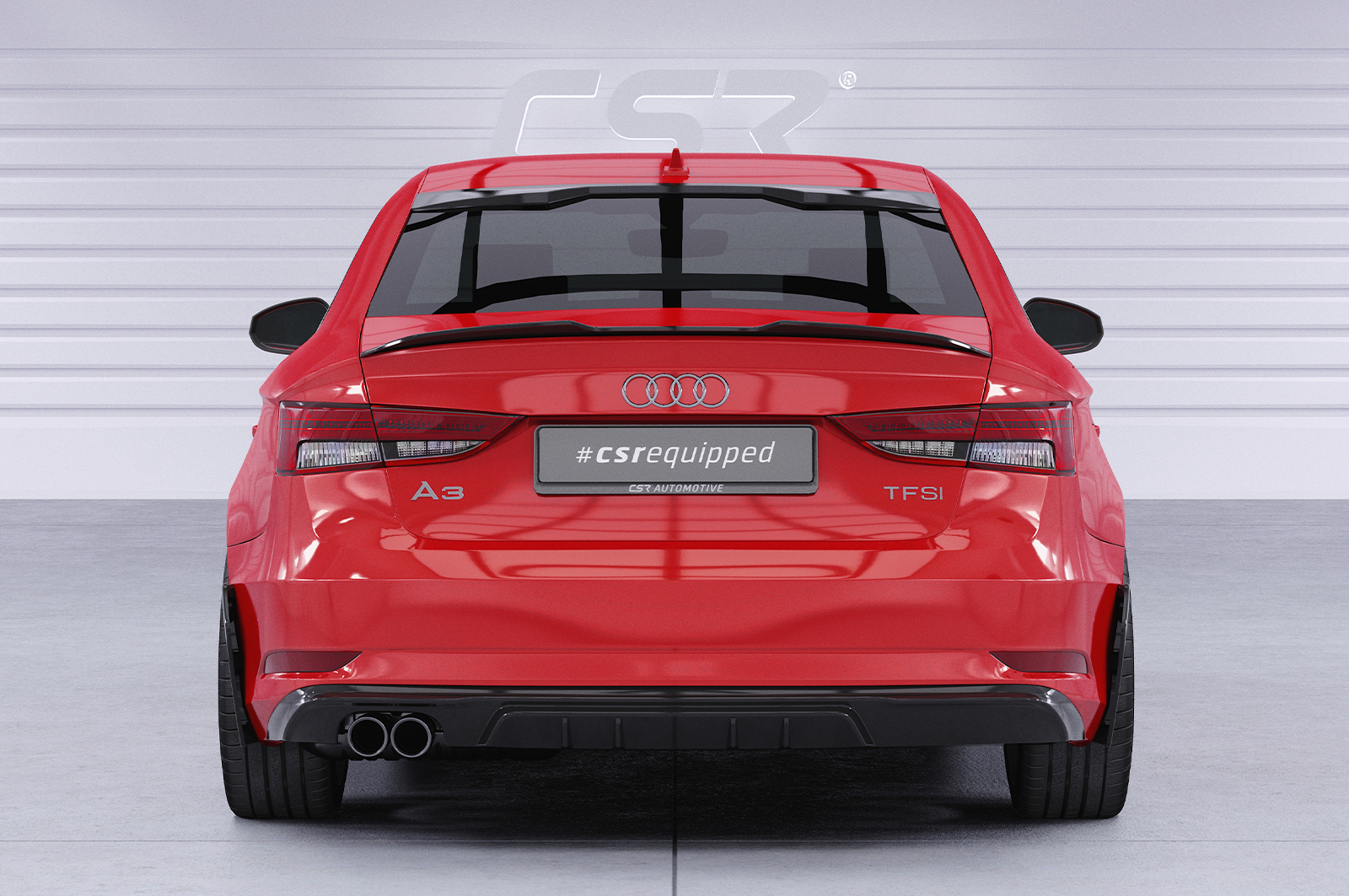 Lame latérale / Garde-boue pour Audi A3 (8V) berline et cabriolet (2013-2020) - Fabriqué en ABS (6 finitions au choix)