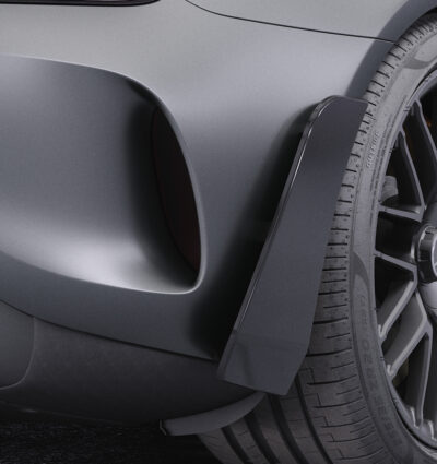 Lame latérale / Garde-boue pour Mercedes Benz AMG GT (190) toutes carrosseries (03/2017-12/2021) - Fabriqué en ABS (6 finitions au choix)