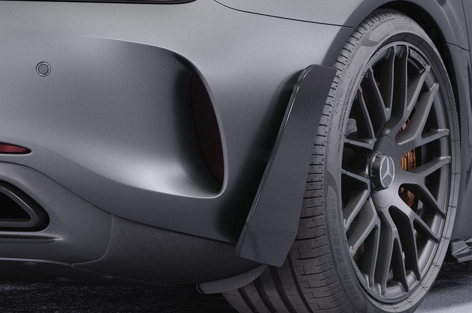 Lame latérale / Garde-boue pour Mercedes Benz AMG GT (190) toutes carrosseries (03/2017-12/2021) - Fabriqué en ABS (6 finitions au choix)