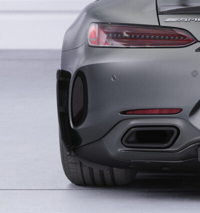 Lame latérale / Garde-boue pour Mercedes Benz AMG GT (190) toutes carrosseries (03/2017-12/2021) - Fabriqué en ABS (6 finitions au choix)