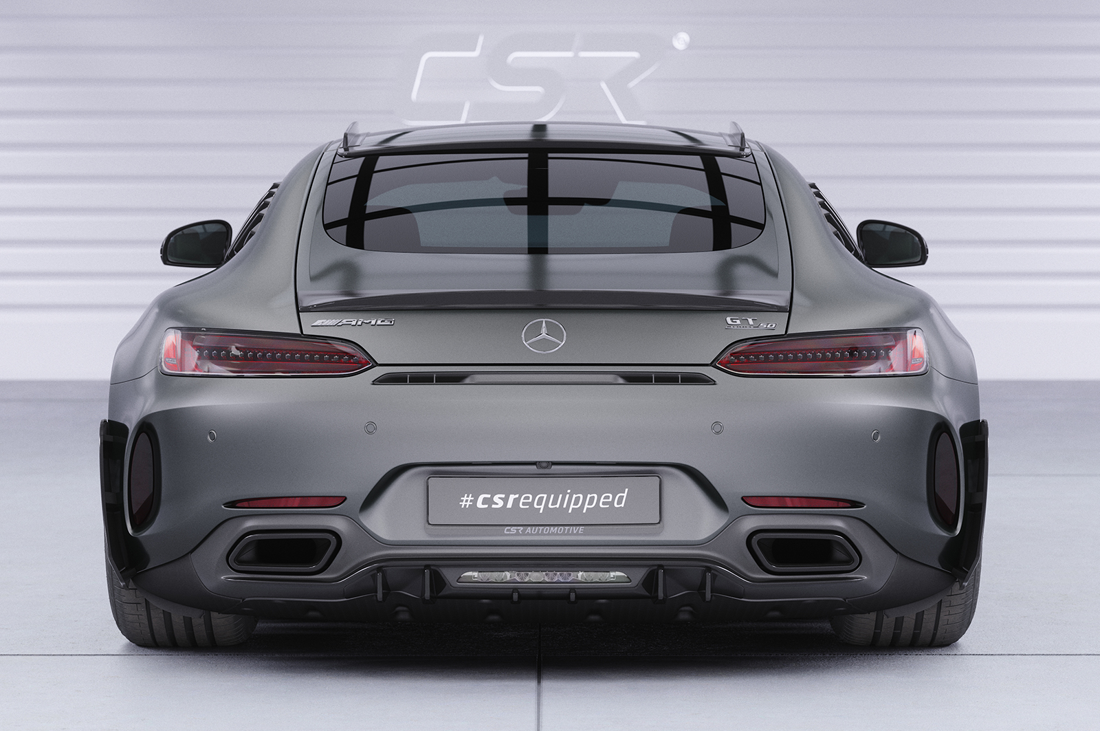 Lame latérale / Garde-boue pour Mercedes Benz AMG GT (190) toutes carrosseries (03/2017-12/2021) - Fabriqué en ABS (6 finitions au choix)
