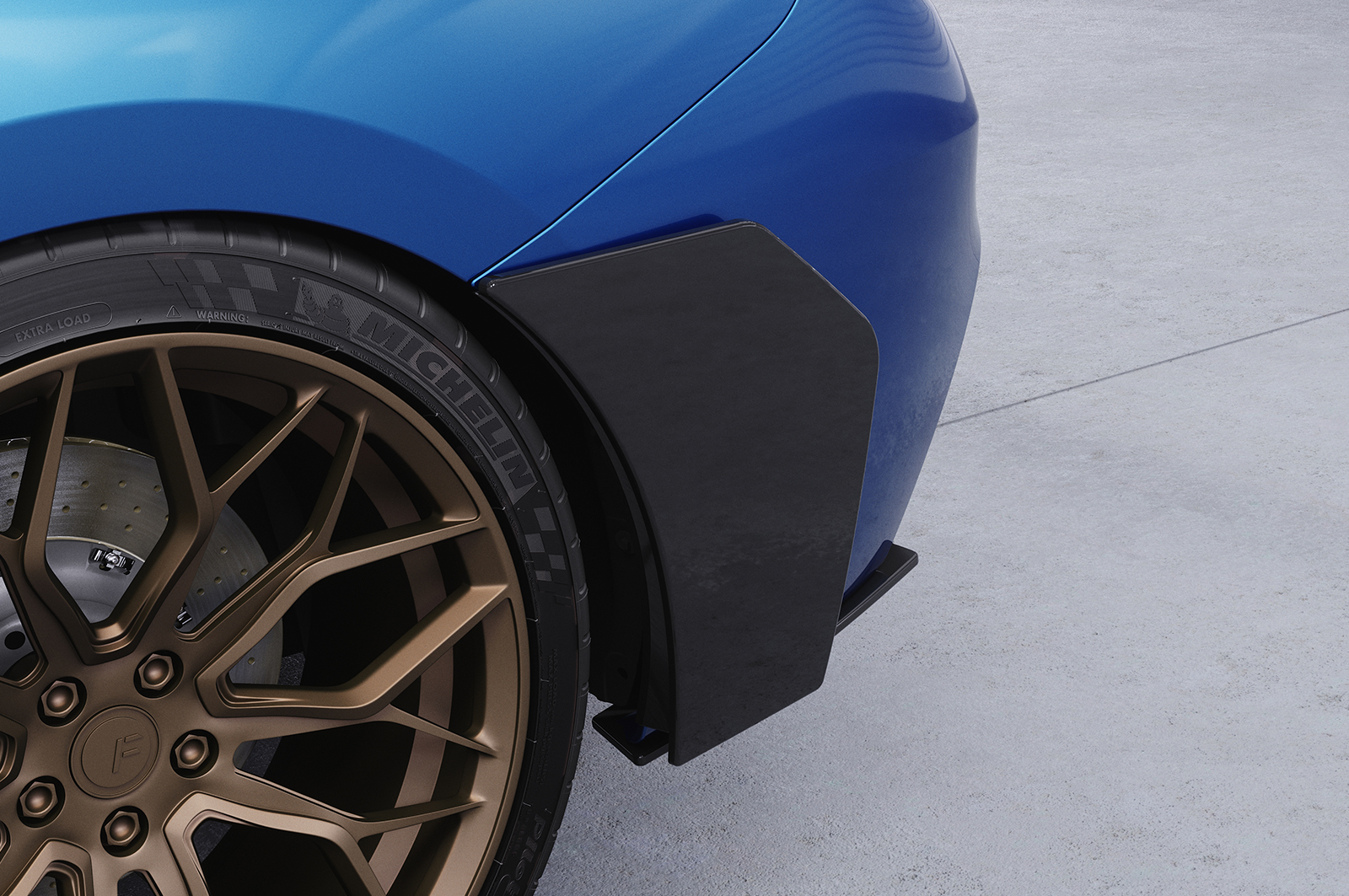 Lame latérale / Garde-boue pour BMW Série 2 F22 / F23 Pack M (2013-2021) - Fabriqué en ABS (6 finitions au choix)
