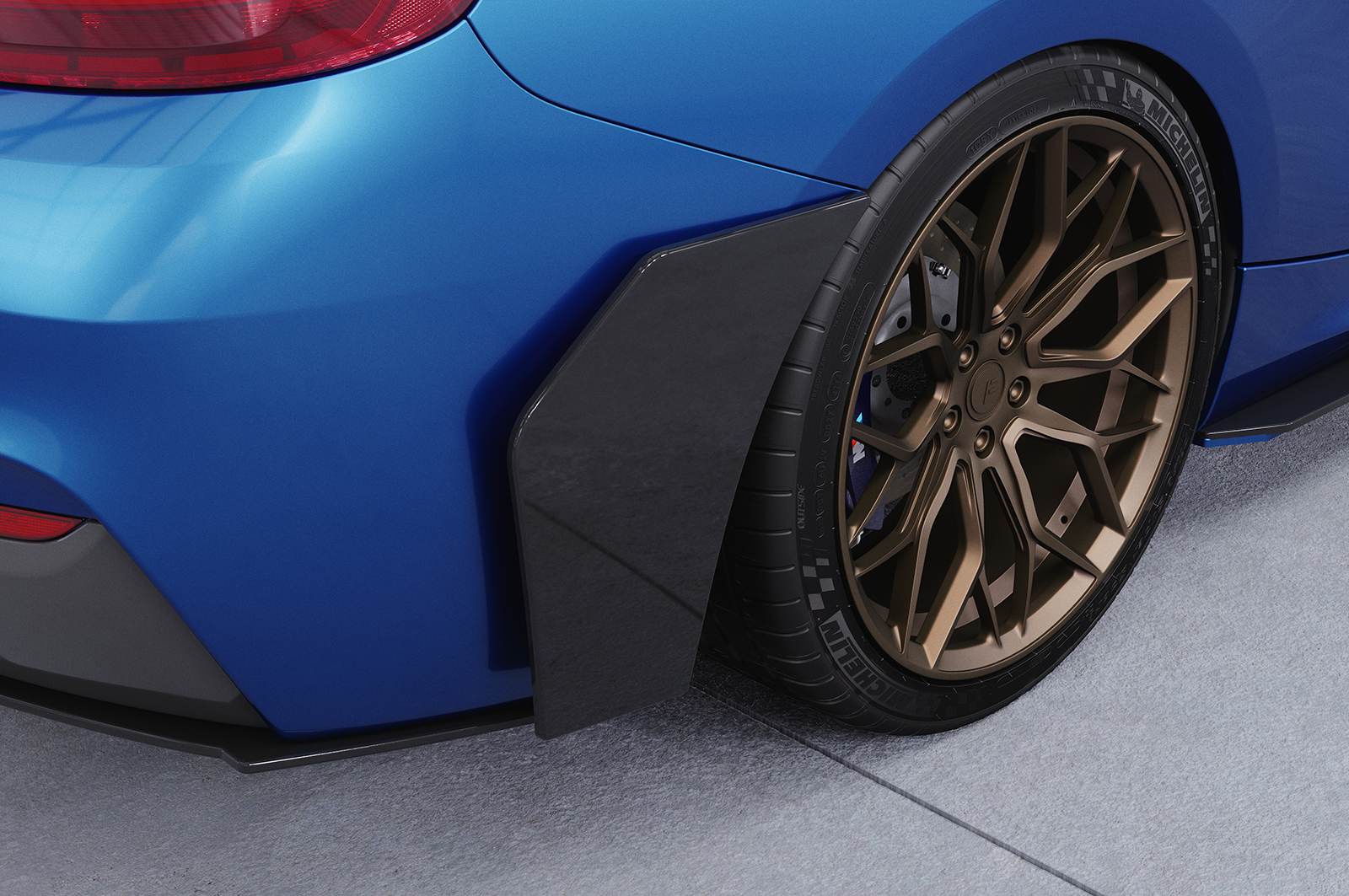 Lame latérale / Garde-boue pour BMW Série 2 F22 / F23 Pack M (2013-2021) - Fabriqué en ABS (6 finitions au choix)