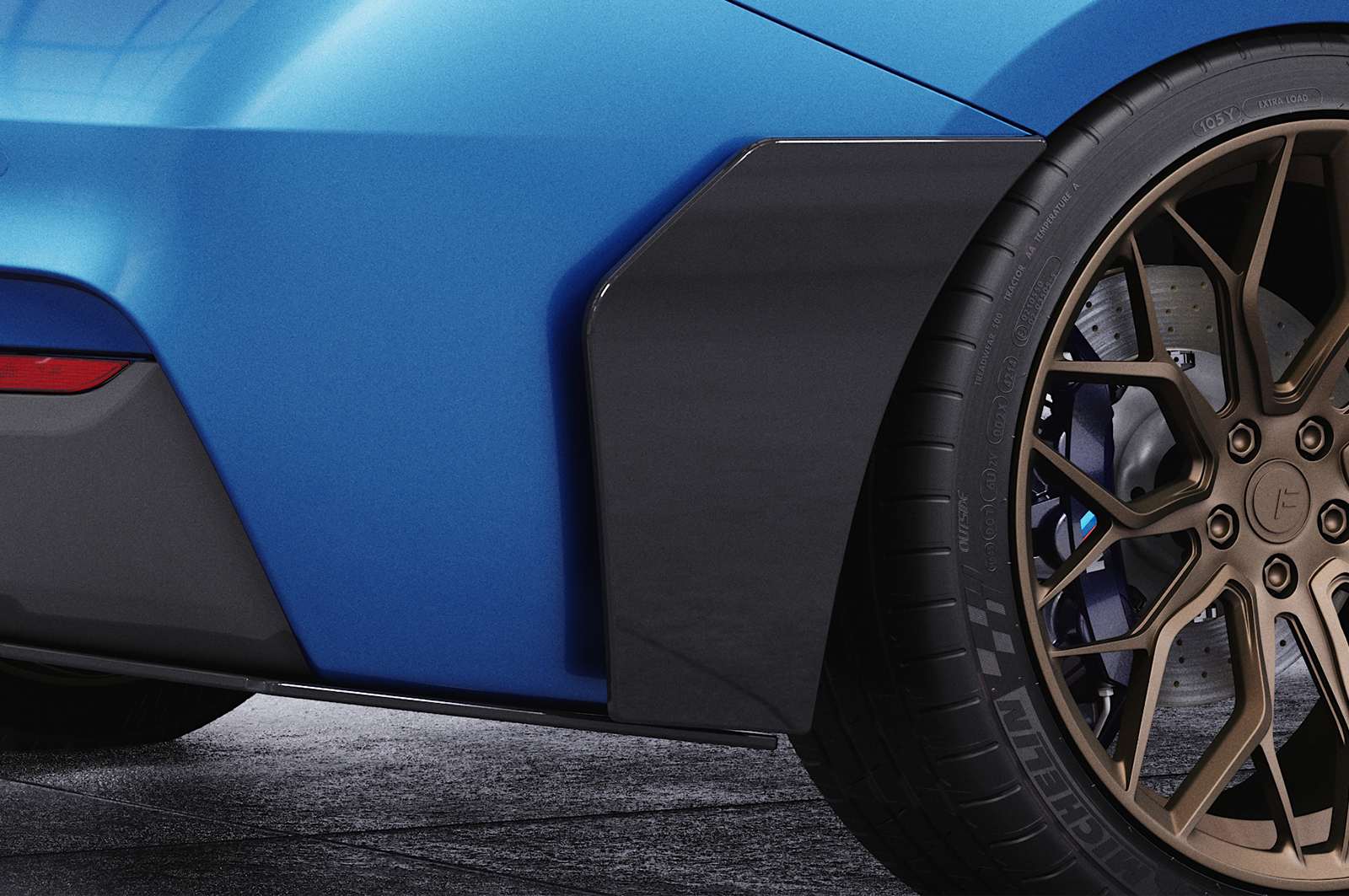 Lame latérale / Garde-boue pour BMW Série 2 F22 / F23 Pack M (2013-2021) - Fabriqué en ABS (6 finitions au choix)