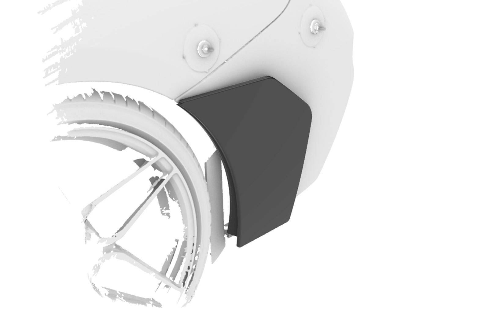 Lame latérale / Garde-boue pour BMW Série 2 F22 / F23 Pack M (2013-2021) - Fabriqué en ABS (6 finitions au choix)