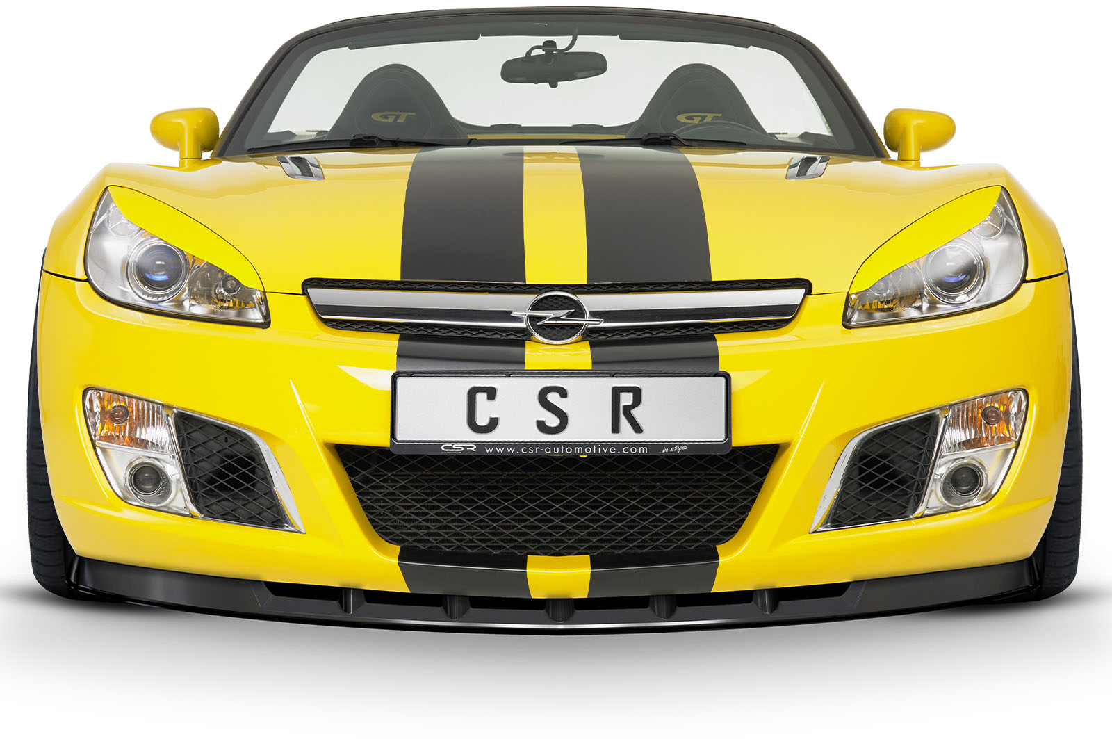Lame de parechoc avant pour Opel GT Roadster toutes carrosseries (2007-2009) - Fabriqué en ABS (6 finitions au choix)