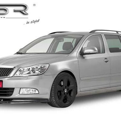 Lame de parechoc avant pour Skoda Octavia II (1Z) toutes carrosseries y compris RS (2009-2013) - Fabriqué en ABS (6 finitions au choix)