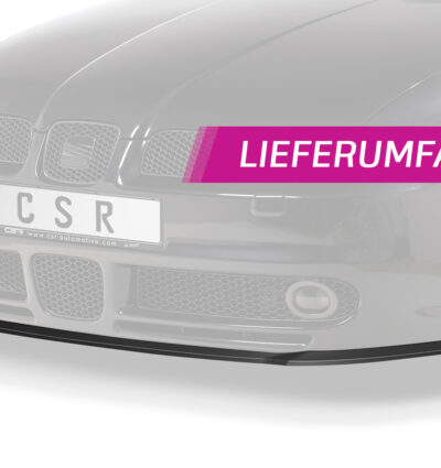 Lame de parechoc avant pour Seat Leon 1 1M Cupra / Sport / FR (1999-2006) - Fabriqué en ABS (6 finitions au choix)