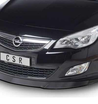 Lame de parechoc avant pour Opel Astra J sauf OPC (2009-09/2012) - Fabriqué en ABS (6 finitions au choix)