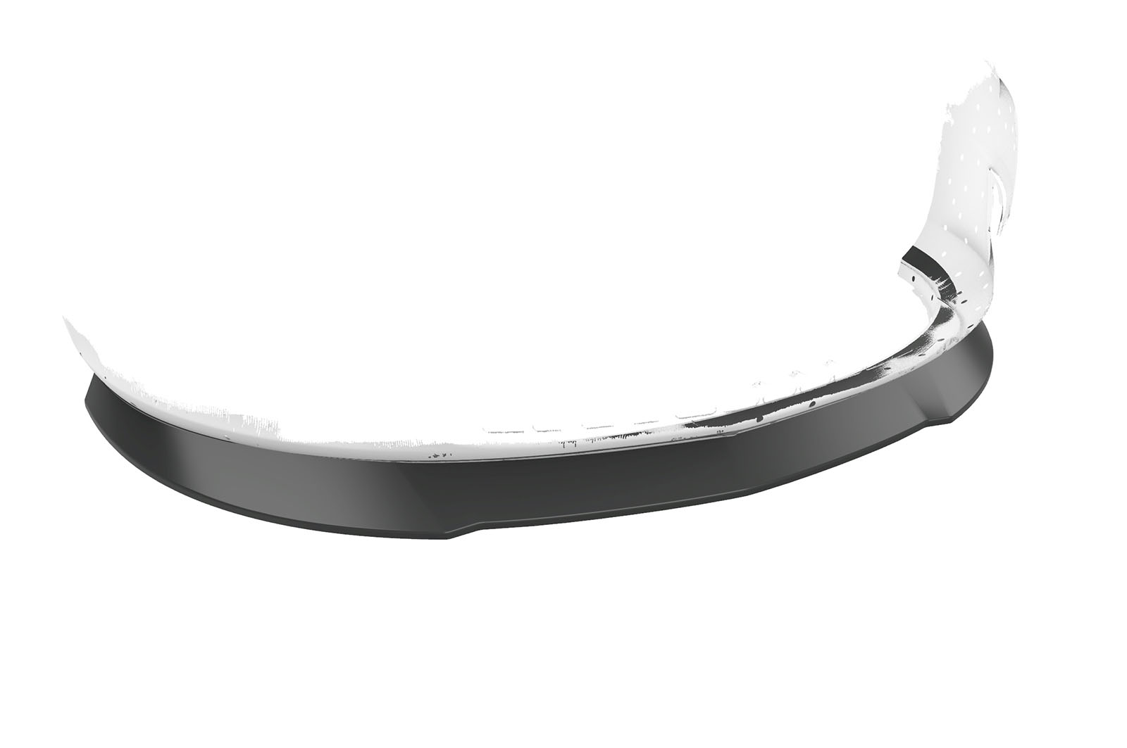 Lame de parechoc avant pour Opel Astra J sauf OPC (2009-09/2012) - Fabriqué en ABS (6 finitions au choix)