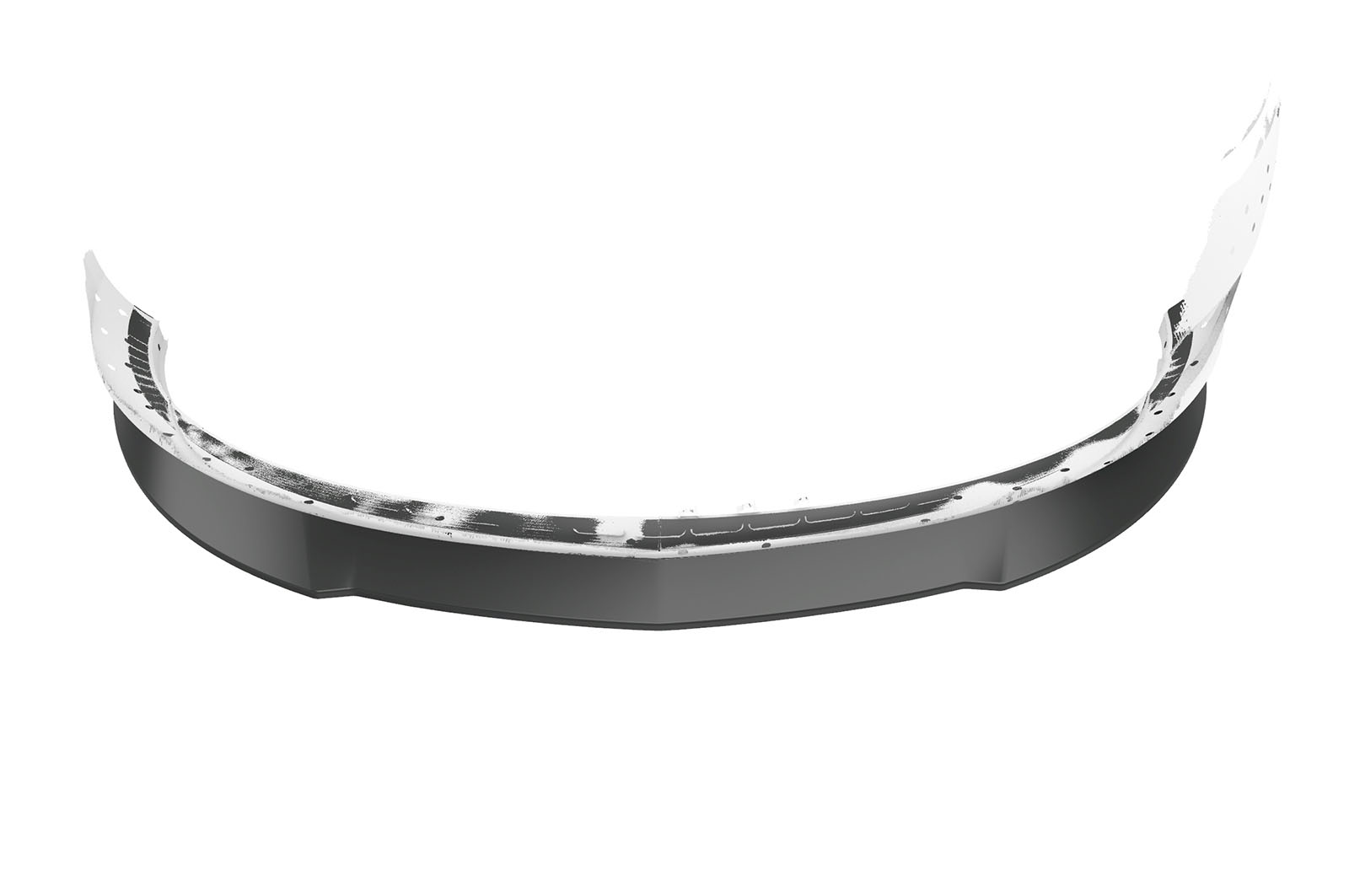 Lame de parechoc avant pour Opel Astra J sauf OPC (2009-09/2012) - Fabriqué en ABS (6 finitions au choix)