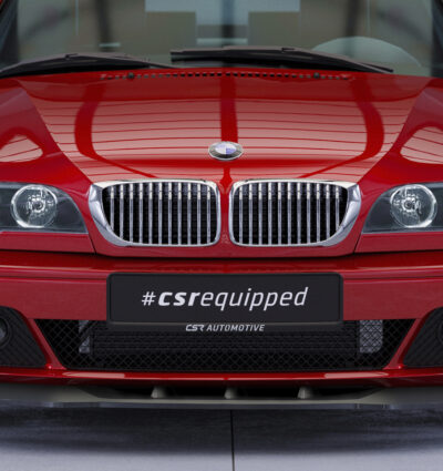 Lame de parechoc avant pour BMW Série 3 E46 coupé / cabriolet (facelift) (03/2003-09/2006) - Fabriqué en ABS (6 finitions au choix)