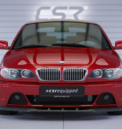 Lame de parechoc avant pour BMW Série 3 E46 coupé / cabriolet (facelift) (03/2003-09/2006) - Fabriqué en ABS (6 finitions au choix)