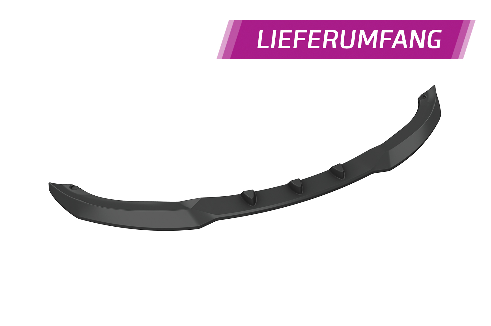 Lame de parechoc avant pour BMW Série 3 E46 coupé / cabriolet (facelift) (03/2003-09/2006) - Fabriqué en ABS (6 finitions au choix)
