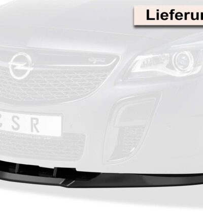 Lame de parechoc avant pour Opel Insignia A OPC (07/2009-2017) - Fabriqué en ABS (6 finitions au choix)