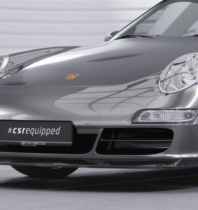 Lame de parechoc avant pour Porsche 911 / 997 Carrera / Carrera S / Carrera 4S / Carrera 4 / Targa 4 / Targa 4S (préfacelift) (2004-07/2008) - Fabriqué en ABS (6 finitions au choix)