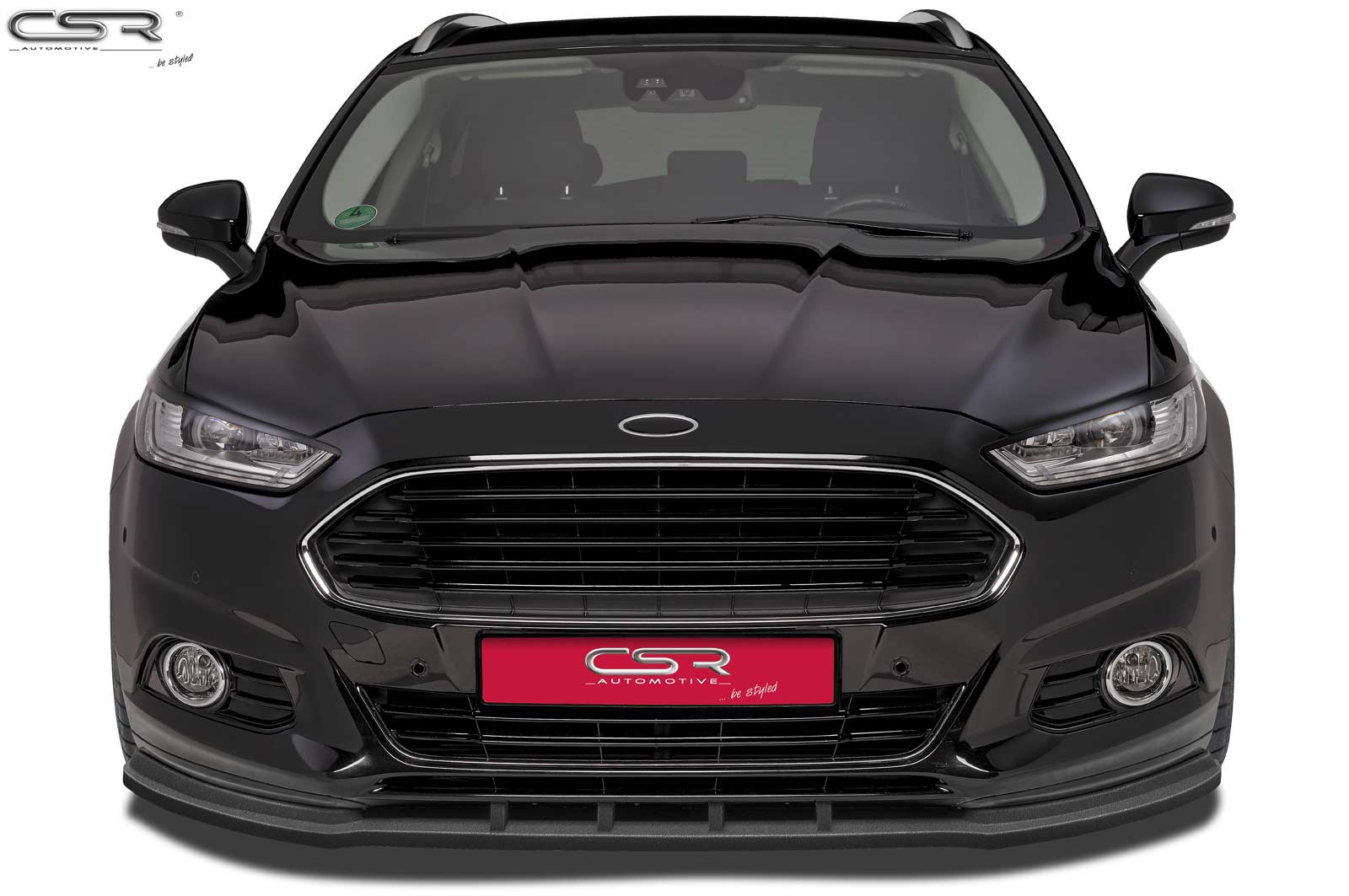 Lame de parechoc avant pour Ford Mondeo MK5 toutes carrosseries (depuis 2014) - Fabriqué en ABS (6 finitions au choix)