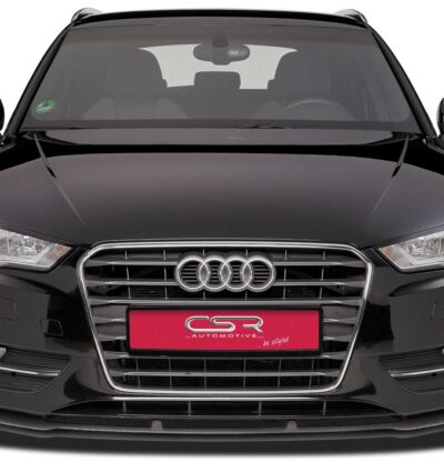 Lame de parechoc avant pour Audi A3 8V sauf cabriolet et berline (2012-04/2016) - Fabriqué en ABS (6 finitions au choix)