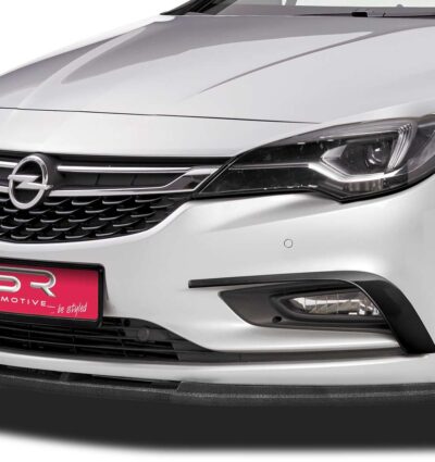 Lame de parechoc avant pour Opel Astra K hatchback / Sportstourer (préfacelift) (2015-2019) - Fabriqué en ABS (6 finitions au choix)