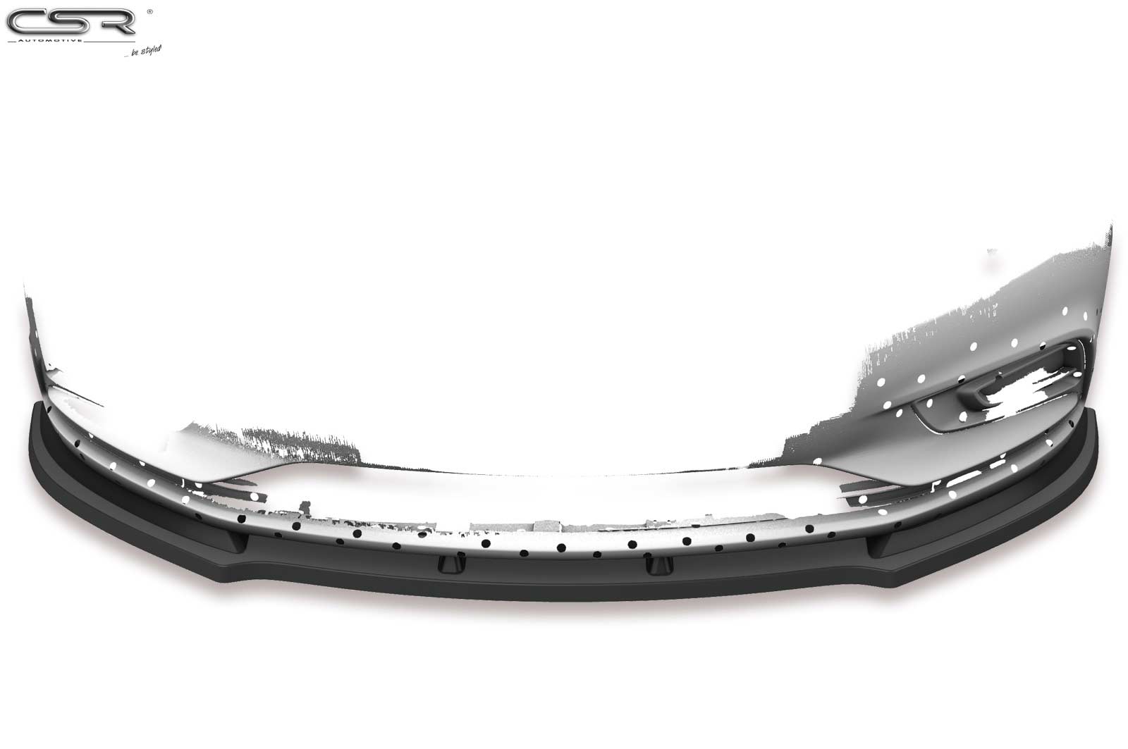 Lame de parechoc avant pour Opel Astra K hatchback / Sportstourer (préfacelift) (2015-2019) - Fabriqué en ABS (6 finitions au choix)