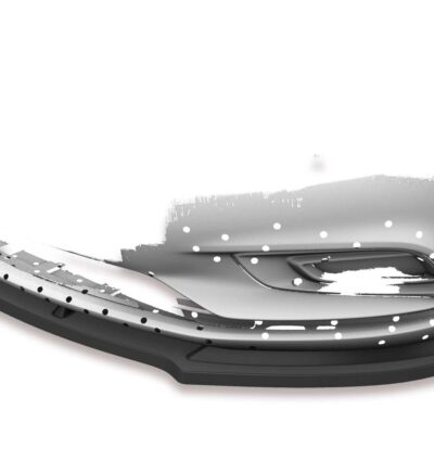 Lame de parechoc avant pour Opel Astra K hatchback / Sportstourer (préfacelift) (2015-2019) - Fabriqué en ABS (6 finitions au choix)