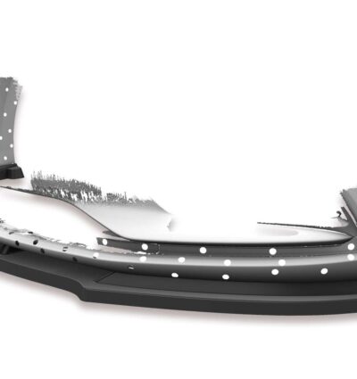 Lame de parechoc avant pour Opel Astra K hatchback / Sportstourer (préfacelift) (2015-2019) - Fabriqué en ABS (6 finitions au choix)