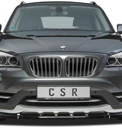 Lame de parechoc avant pour BMW X1 E84 toutes carrosseries (7/2012-9/2015) - Fabriqué en ABS (6 finitions au choix)
